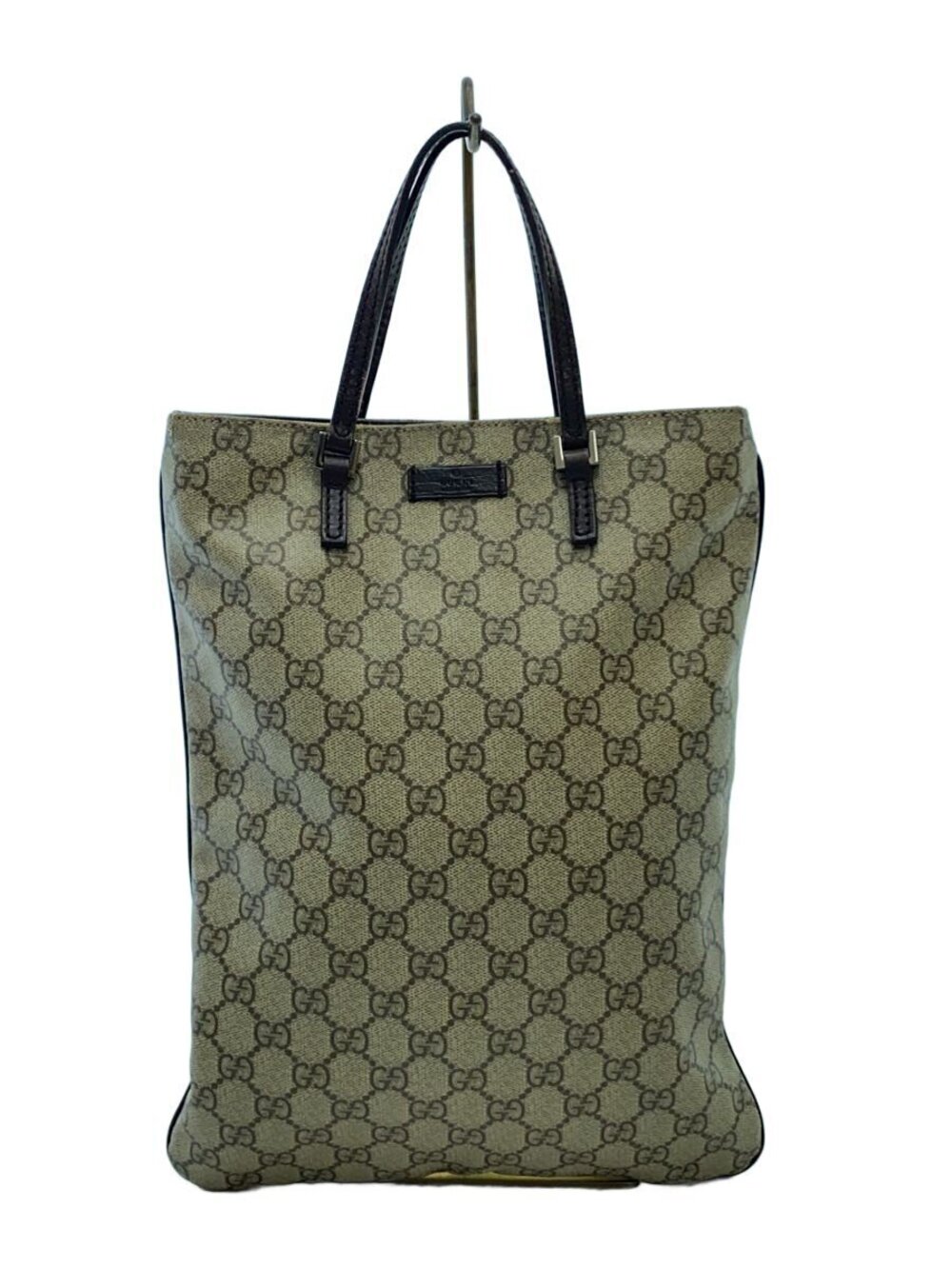 Gucci GG Supreme Handbag Beige Tan All over